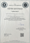 Psk. Ceren Yavuz Psikoloji sertifikası
