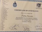 Op. Dr. Fatma Horasan Kadın Hastalıkları ve Doğum sertifikası