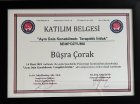 Uzm. Kl. Psk. Büşra Çorak Psikoloji sertifikası