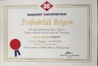 Prof. Dr. Barış Kuzgunbay Üroloji sertifikası