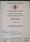 Uzm. Dr. Oğuz Bak Nöroloji (Beyin ve Sinir Hastalıkları) sertifikası