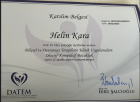 Klinik Psikolog  Helin Kara Psikoloji sertifikası
