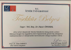 Uzm. Dr. Hacer Köksal Dermatoloji sertifikası