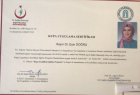 Uzm. Dr. Esin Doğru Geleneksel ve Tamamlayıcı Tıp sertifikası