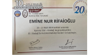 Doç. Dr. Emine Nur Rifaioğlu Dermatoloji sertifikası