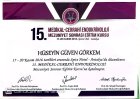 Op. Dr. Güven Görkem Genel Cerrahi sertifikası