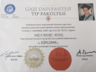 Op. Dr. Mert Atak Genel Cerrahi sertifikası