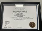 Podolog İrem Küçük Podoloji sertifikası