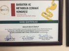 Prof. Dr. Haluk Recai Ünalp Genel Cerrahi sertifikası