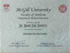 Uzm. Dr. Bekir Can Sepetci Kadın Hastalıkları ve Doğum sertifikası