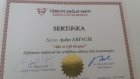 Uzm. Kl. Psk. Aydın Erincik Psikoloji sertifikası