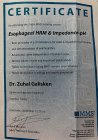 Doç. Dr. Zuhal Çalışkan Dahiliye - İç Hastalıkları sertifikası
