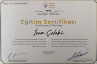 Psk. İrem Çelebi Psikoloji sertifikası