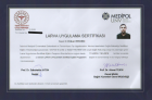 Uzm. Dr. Orkun Erden Dermatoloji sertifikası