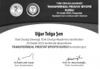 Op. Dr. Uğur Tolga Şen Üroloji sertifikası