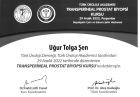 Op. Dr. Uğur Tolga Şen Üroloji sertifikası