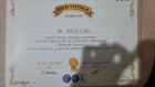 Dyt. Asya Can Diyetisyen sertifikası