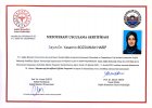 Uzm. Dr. Yasemin Bozduman Habip Geleneksel ve Tamamlayıcı Tıp sertifikası