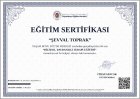 Psk. Şevval Toprak Psikoloji sertifikası