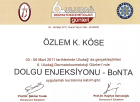 Doç. Dr. Özlem Karadağ Köse Dermatoloji sertifikası