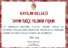 Fzt. Tuğçe Yıldırır Fışkın Fizyoterapi sertifikası