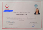 Uzm. Dr. Ebru Yücetürk Geleneksel ve Tamamlayıcı Tıp sertifikası