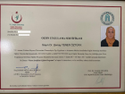 Uzm. Dr. Şenay Yener Öztürk Radyoloji sertifikası