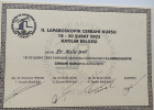 Op. Dr. Halis Bağ Genel Cerrahi sertifikası