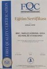 Dyt. Ebrar Dere Diyetisyen sertifikası