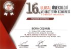 Doç. Dr. Bora Coskun Kadın Hastalıkları ve Doğum sertifikası