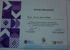 Uzm. Dr. Berna Yinanç Diğer sertifikası