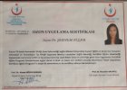 Uzm. Dr. Şebnem Bozkurt Medikal Estetik Tıp Doktoru sertifikası