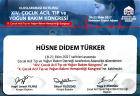 Uzm. Dr. Hüsne Didem Türker Çocuk Sağlığı ve Hastalıkları sertifikası