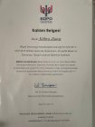 Uzm. Psk. Kübra Güneş Psikoloji sertifikası