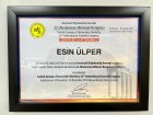 Dt. Esin Ülper Diş Hekimi sertifikası