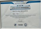 Dyt. Betül Öner Diyetisyen sertifikası