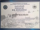 Doç. Dr. Canan Kocaman Çocuk Sağlığı ve Hastalıkları sertifikası