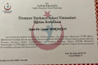 Yrd. Doç. Dr. Levent Mıhçıoğlu Kadın Hastalıkları ve Doğum sertifikası