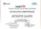 Çocuk Gelişim Uzmanı Hüsniye Çelik Şahin Çocuk Gelişim Uzmanı sertifikası