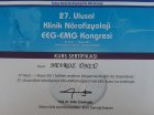 Dr. Nevroz Ünlü Nöroloji (Beyin ve Sinir Hastalıkları) sertifikası
