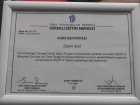 Uzm. Kl. Psk. Eylem Acet Psikoloji sertifikası