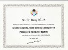 Dr. Barış Oğuz Geleneksel ve Tamamlayıcı Tıp sertifikası