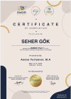 Psk. Dan. Seher Gök Psikolojik Danışman sertifikası