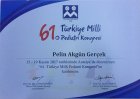 Uzm. Dr. Pelin Akgün Gerçek Çocuk Sağlığı ve Hastalıkları sertifikası