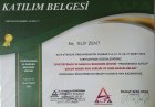 Dyt. Elif Zent Diyetisyen sertifikası
