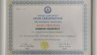 Uzm. Psk. Arman Demirci Psikoloji sertifikası