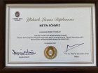 Klinik Psikolog  Metin Sönmez Psikoloji sertifikası