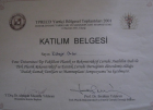 Op. Dr. Zübeyir Örter Plastik Rekonstrüktif ve Estetik Cerrahi sertifikası