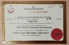 Uzm. Dr. Kutay Taş Çocuk ve Ergen Psikiyatristi sertifikası