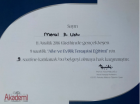 Uzm. Dr. Meral Argun Uslu Psikiyatri sertifikası